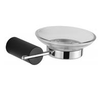 Mexen Aron porte-savon, noir/chrome - 7088139-07 5115 5907709171954