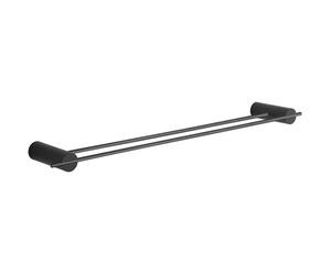 Mexen Aron porte-serviettes double, noir - 7088125-70 5097 5907709171749
