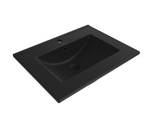 Mexen Atena lavabo encastré dans le plan 61 x 46 cm, noir mat - 25016070 21934 5907709156418