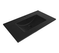 Mexen Atena lavabo encastré dans le plan 81 x 46 cm, noir mat - 25018070 21935 5907709156425
