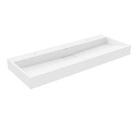 Mexen Ava lavabo à poser en composite 2/O 120 x 46 cm, blanc - 23011202 16532 5907709158764