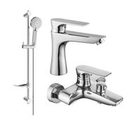 Mexen Axel DF40 ensemble de bain, chrome - 73803DF40-00 5356 5907709183971