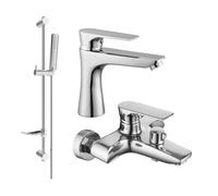 Mexen Axel DF72 ensemble de bain, chrome - 73803DF72-00 5352 5907709183933