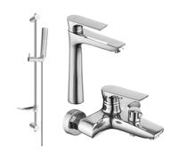 Mexen Axel DF72 ensemble de bain, chrome - 73813DF72-00 5364 5907709184053
