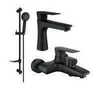 Mexen Axel Ensemble de baignoire DF40, noir - 73803DF40-70 5357 5907709183988