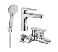 Mexen Axel Ensemble de baignoire R40, chrome - 73803R40-00 5380 5907709188549