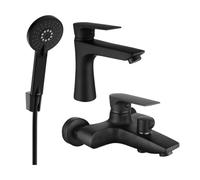 Mexen Axel R40 ensemble de bain, noir - 73803R40-70 5381 5907709188556