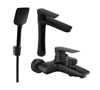Mexen Axel R62 ensemble de baignoire, noir - 73813R62-70 5385 5907709188594