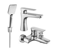 Mexen Axel R62 ensemble de bain, chrome - 73803R62-00 5378 5907709188525