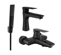 Mexen Axel R72 ensemble de bain, noir - 73803R72-70 5377 5907709188518