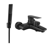 Mexen Axel R72 mitigeur de baignoire avec ensemble de douche, noir - 7383R72-70 5389 5907709188631