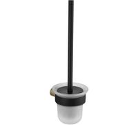 Mexen Base brosse de toilette, noire/dorée - 7088250-57 16031 5907709155770