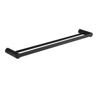 Mexen Base double porte-serviettes, noir - 7088225-70 15806 5907709155428