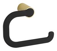 Mexen Base support de papier toilette, noir/doré - 7088233-57 15822 5907709155534