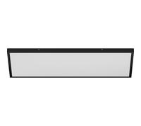 Mexen Brill-S panneau de plafond LED en surface 120 x 60 cm, 60W, Neutre - 4000K, 6600 lm, noir - L207-120-060-6040-70 99721 5905315984128