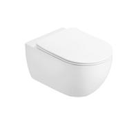 Mexen Carmen 2.0 cuvette WC sans rebord Tornado avec abattant slim à descente progressive, duroplast, blanc brillant 83190 5905315983763