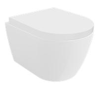 Mexen Carmen cuvette wc sans rebord avec abattant à descente progressive, duroplast, blanc brillant - 30880200 4417 5907709113770