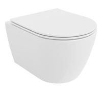 Mexen Carmen cuvette WC sans rebord avec abattant slim à descente progressive, duroplast, blanc brillant - 30880400 4420 5907709113824