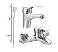 Mexen Caro DF72 ensemble de baignoire, chrome - 746603DF72-00 5396 5907709184220