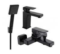 Mexen Cetus R45 ensemble de baignoire, noir - 744303R45-70 5431 5907709188198