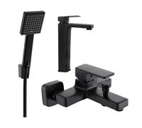 Mexen Cetus R45 ensemble de bain, noir - 744313R45-70 5437 5907709188259