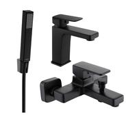 Mexen Cetus R77 ensemble de bain, noir - 744303R77-70 5428 5907709188167