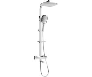 Mexen CQ22 ensemble baignoire-douche avec pomme de douche et robinet thermostatique, chrome - 779102295-00 2164 5907709142626