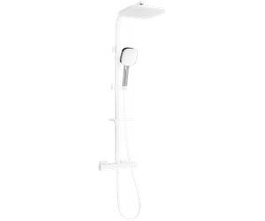 Mexen CQ33 ensemble de douche externe avec douche de tête et robinet thermostatique, blanc/chromé - 772503395-21 2052 5907709142015