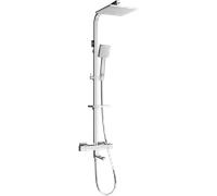 Mexen CQ45 ensemble bain-douche avec pommeau de douche et robinet thermostatique, chrome - 779104595-00 2170 5907709142671