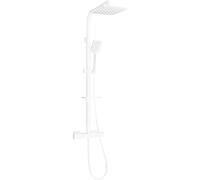 Mexen CQ62 ensemble de douche apparent avec pommeau de douche et robinet thermostatique, blanc - 772506295-20 2063 5907709142138