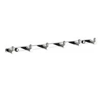 Mexen crochet pour serviette avec six supports, chrome - 709166-00 5086 5907709171619
