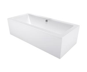Mexen Cube baignoire rectangulaire 180 x 80 cm avec habillage, blanche - 55051808000X 6431 5907709107618