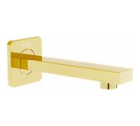 Mexen Cube bec de baignoire mural, doré - 79370-50 342 5907709116856