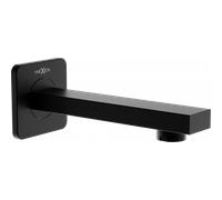 Mexen Cube bec verseur de baignoire mural, noir - 79370-70 346 5907709110090