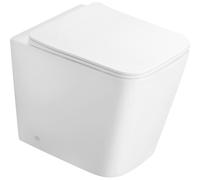Mexen Cube cuvette WC sur pied Rimless avec abattant slim à fermeture progressive, duroplast, blanc brillant - 32924000 82922 5905315983817