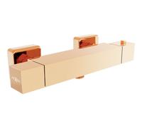 Mexen Cube mitigeur de douche thermostatique, or rose - 77200-60 316 5907709118836