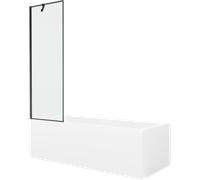 Mexen Cubik 160 x 70 cm baignoire rectangulaire avec paroi de douche, design ...
