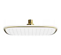 Mexen D-49 pomme de douche 25x19 cm, blanche/dorée - 79749-25 1543 5907709118249