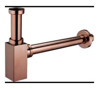 Mexen demi-siphon d'évier carré, or rose - 79960-60 2337 5907709116429