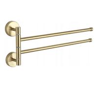Mexen double porte-serviettes pivotant, doré - 7039242-50 1029 5907709126701