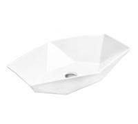 Mexen Elena lavabo sur comptoir 63 x 41 cm, blanc - 21476300 1266 5903163381557