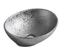 Mexen Elza lavabo à poser 40 x 33 cm, argent - 21014052 1146 5903163381496