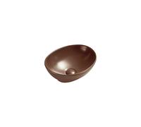 Mexen Elza lavabo à poser 40 x 33 cm, brun mat - 21014068 15986 5907709157132