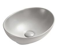 Mexen Elza lavabo à poser 40 x 33 cm, gris mat - 21014067 15984 5907709157125