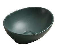 Mexen Elza lavabo à poser 40 x 33 cm, vert foncé mat - 21014047 2231 5907709191525