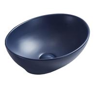 Mexen Elza lavabo posé sur plan 40 x 33 cm, bleu mat - 21014042 21871 5907709157613
