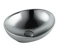 Mexen Elza lavabo sur comptoir 40 x 33 cm, argenté - 21014087 1180 5903163382196