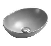 Mexen Elza lavabo sur plan 40 x 33 cm, gris clair mat - 21014061 1153 5903163389713