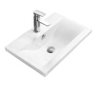 Mexen Emma lavabo encastré 42 x 39 cm, blanc - 25054200 2260 5903163381267