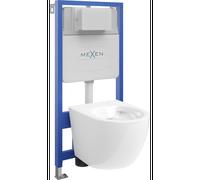 Mexen ensemble encastré WC châssis Fenix Slim avec cuvette Lena, blanc brillant - 6103322XX00 12963 5907709163386
